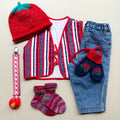 Vintage vest 74/80