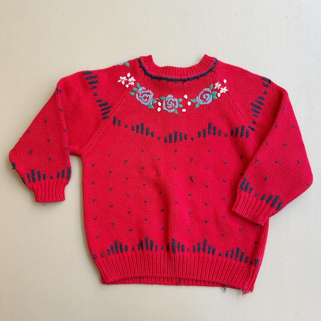 Vintage H&M Strik i bomuld 110