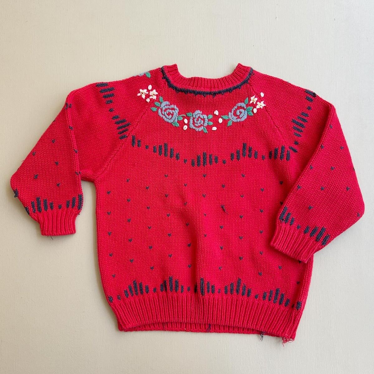Vintage H&M Strik i bomuld 110