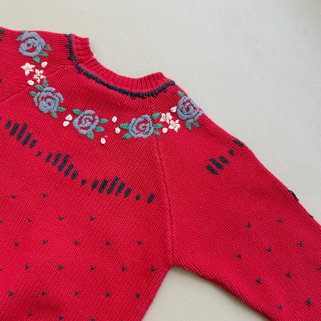 Vintage H&M Strik i bomuld 110
