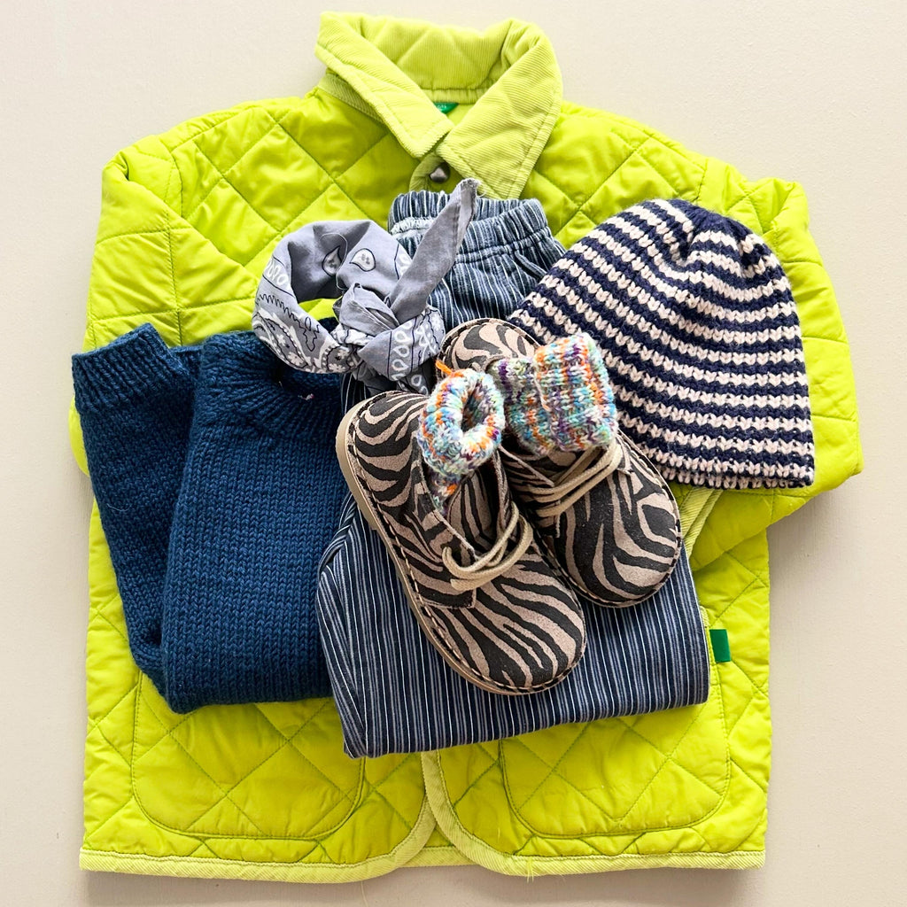 Vintage Benetton termojakke 122/128