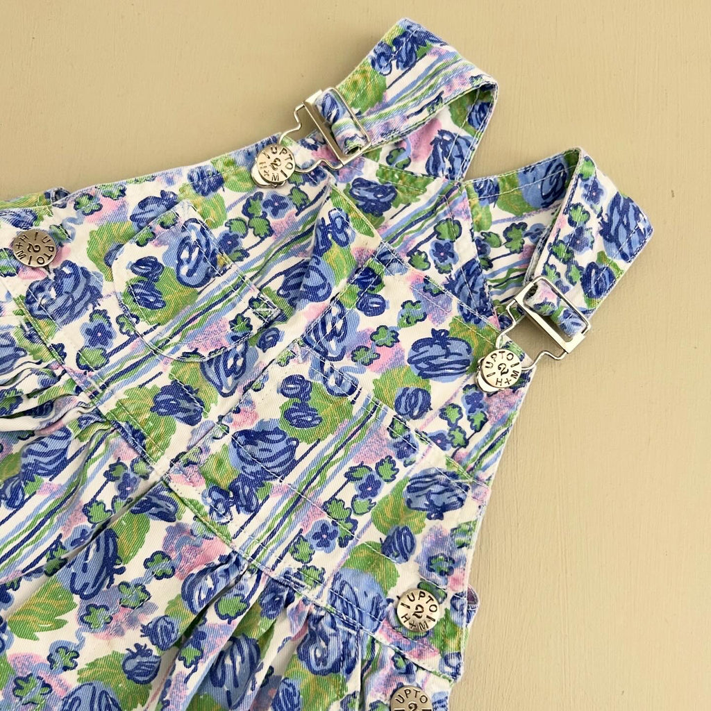 Vintage H&M Overalls i smukt print 86
