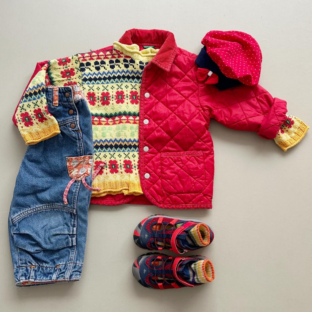 Vintage Baret 1-3år
