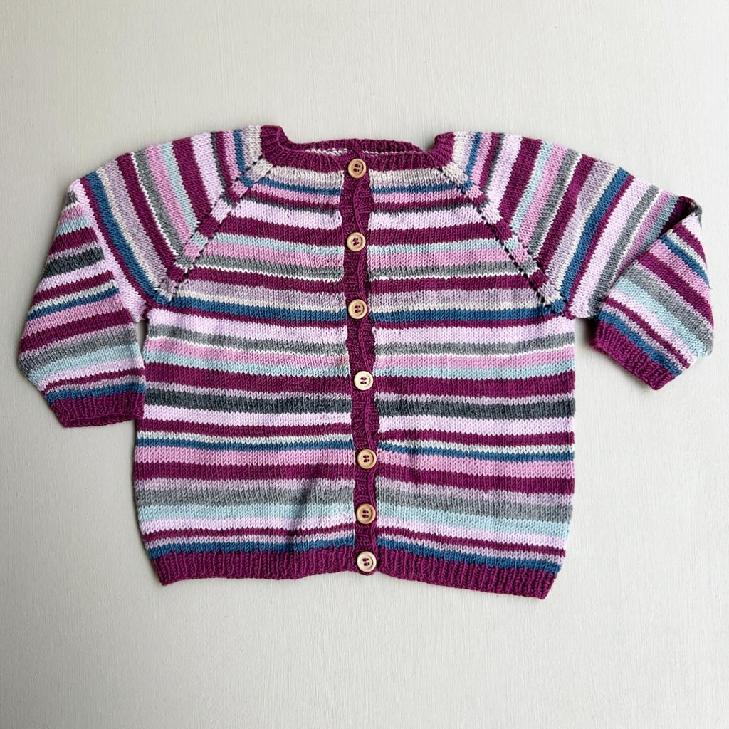 Cardigan i uld 92/98