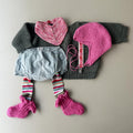 Pink uldhue 68-92