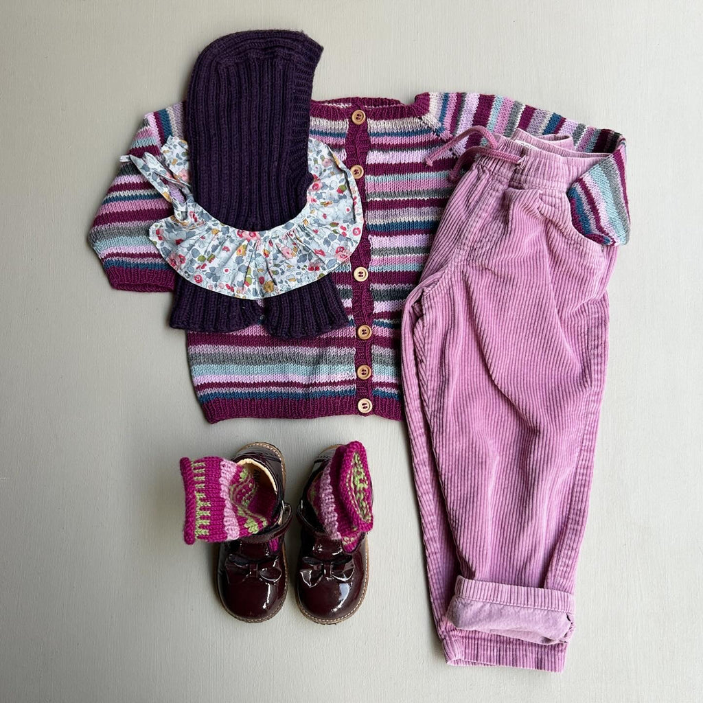 Cardigan i uld 92/98