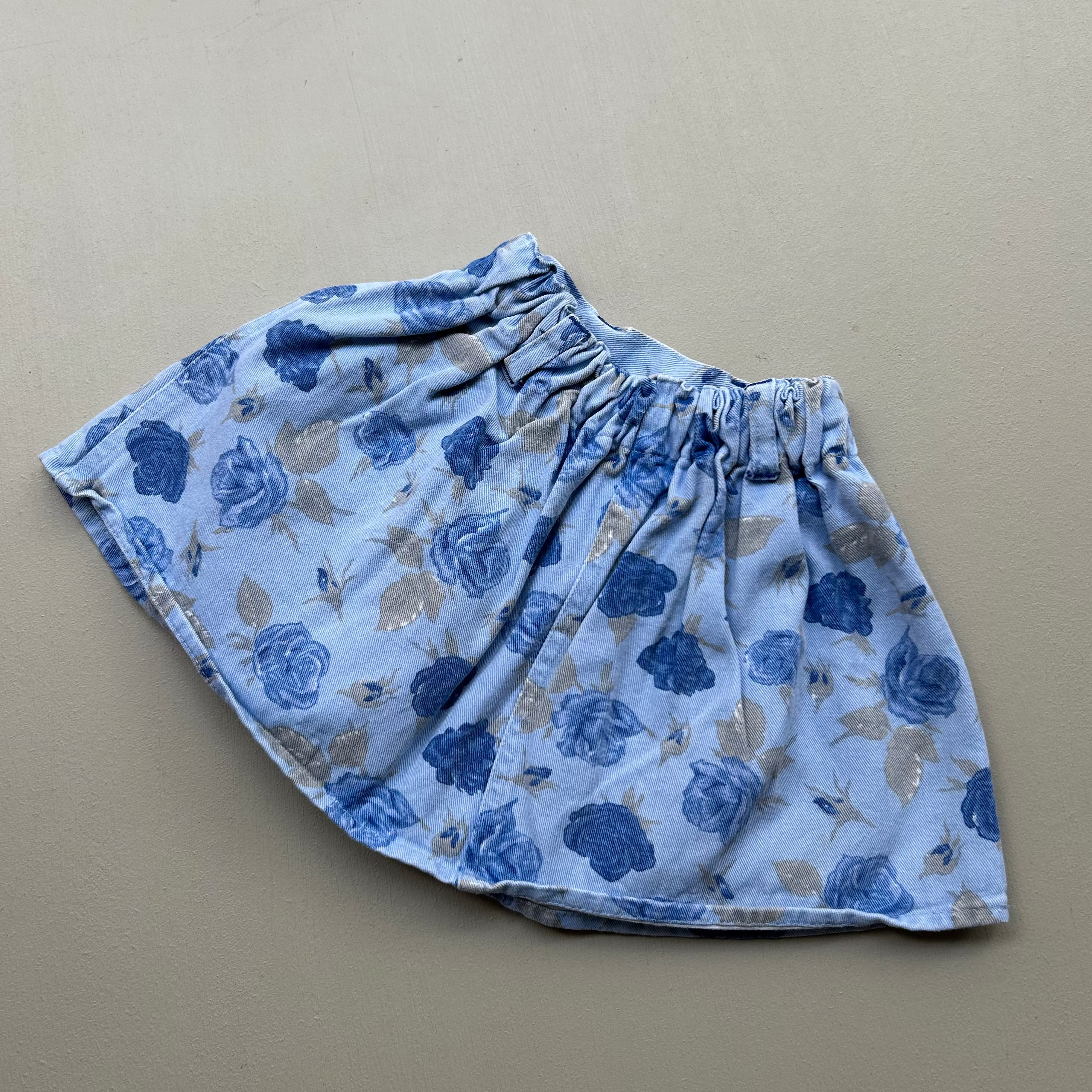Vintage denim nederdel 92/98