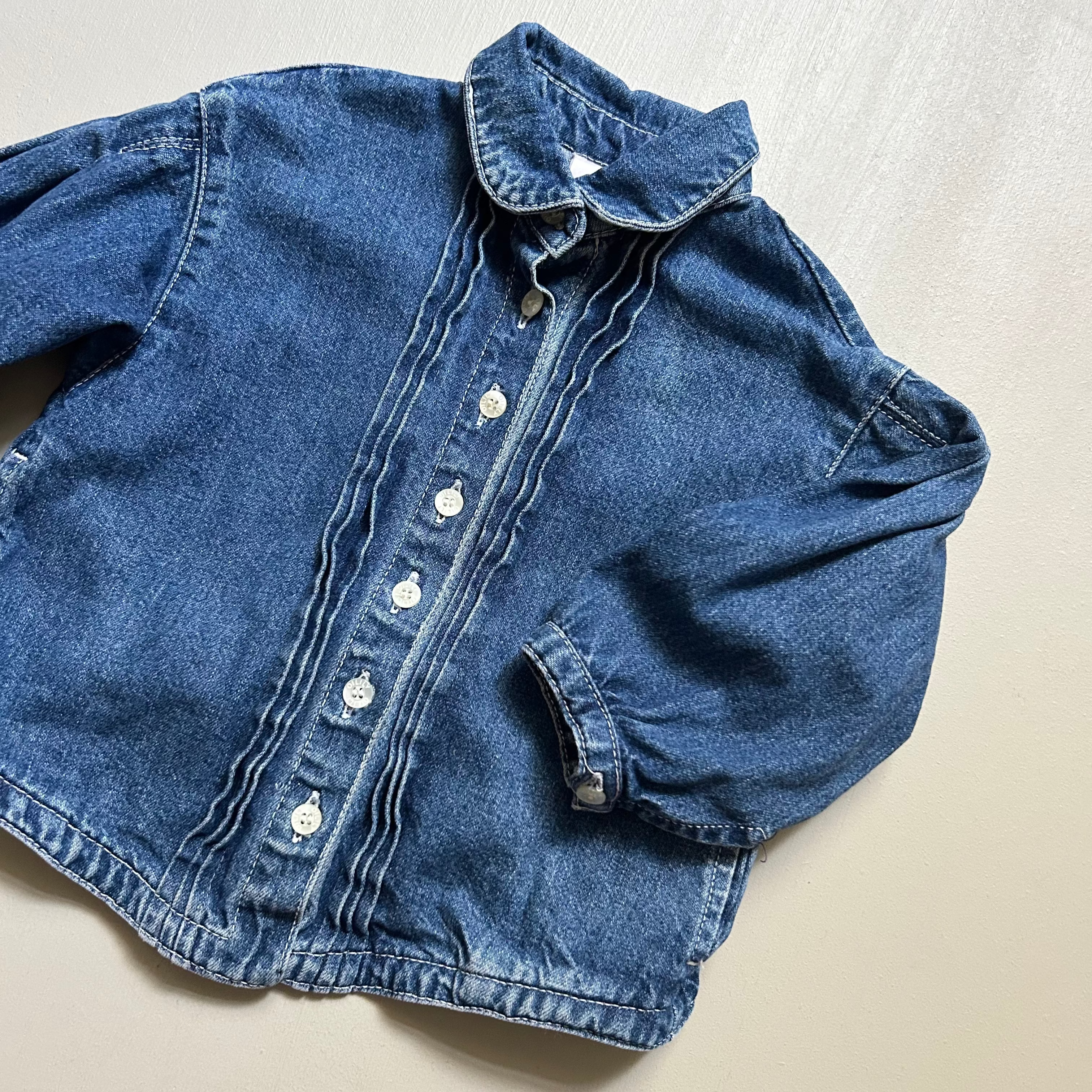 Vintage Oilily denim skjorte/jakke 86/92