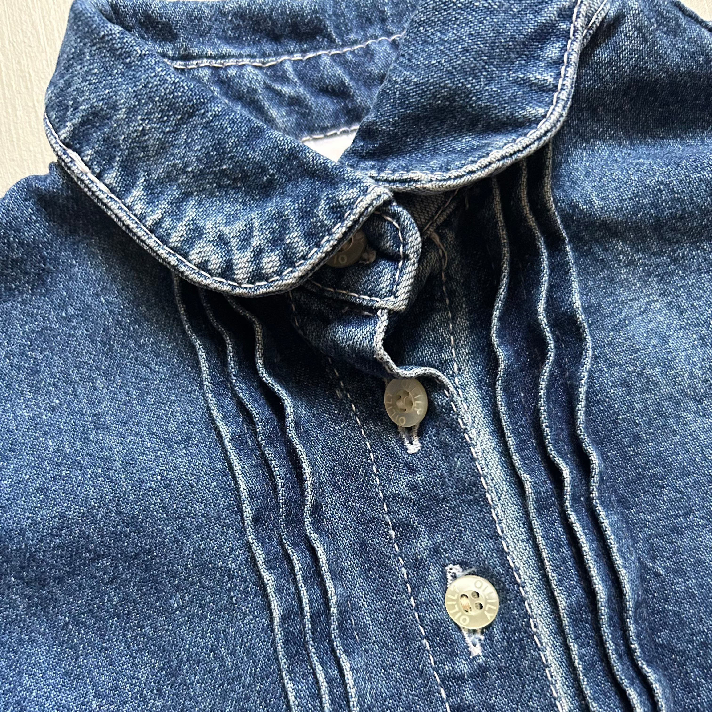 Vintage Oilily denim skjorte/jakke 86/92