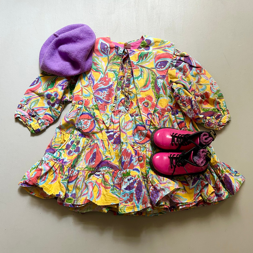 Vintage OIlily kjole 104/116