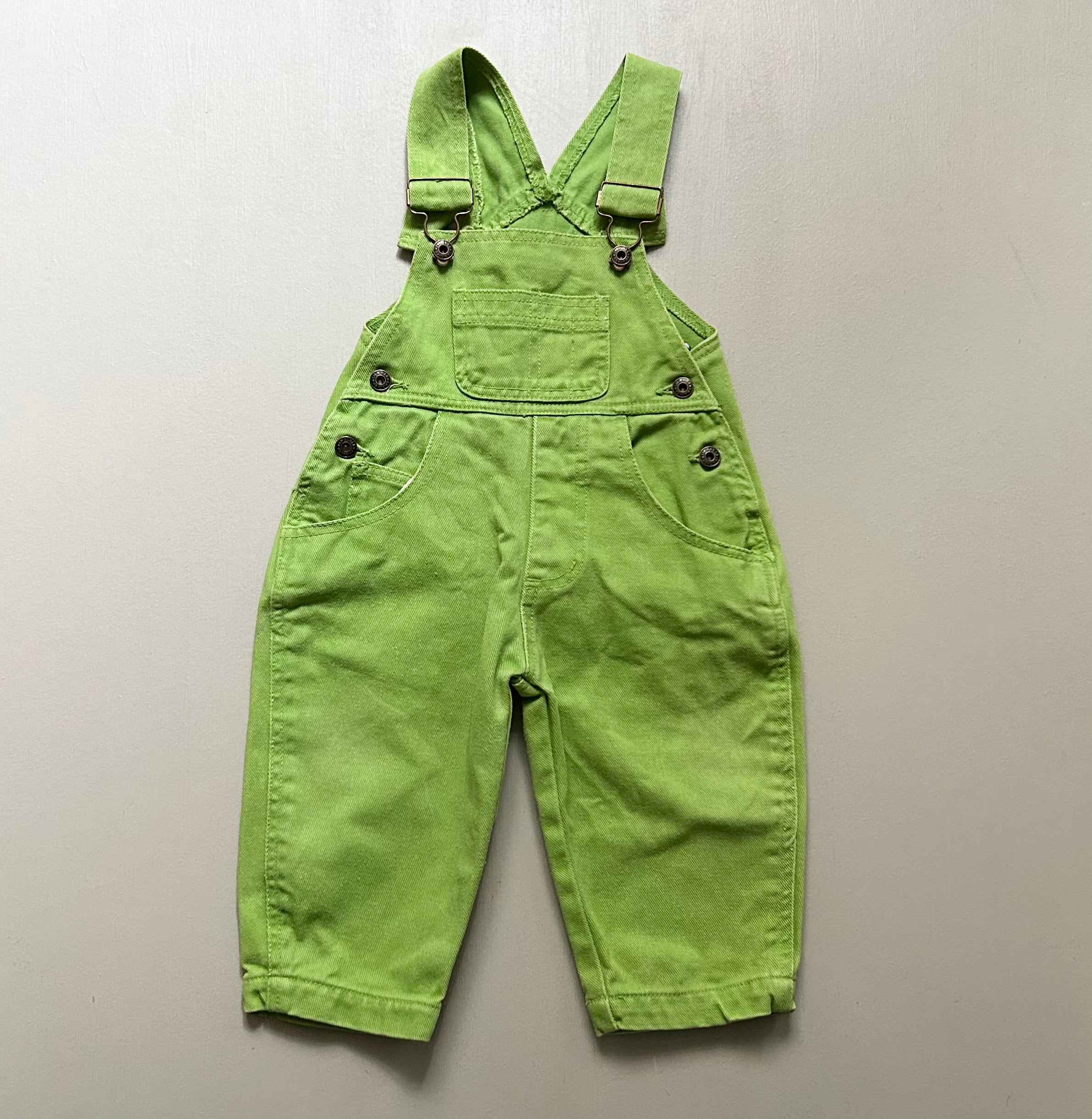 Grønne overalls i cool fit 80
