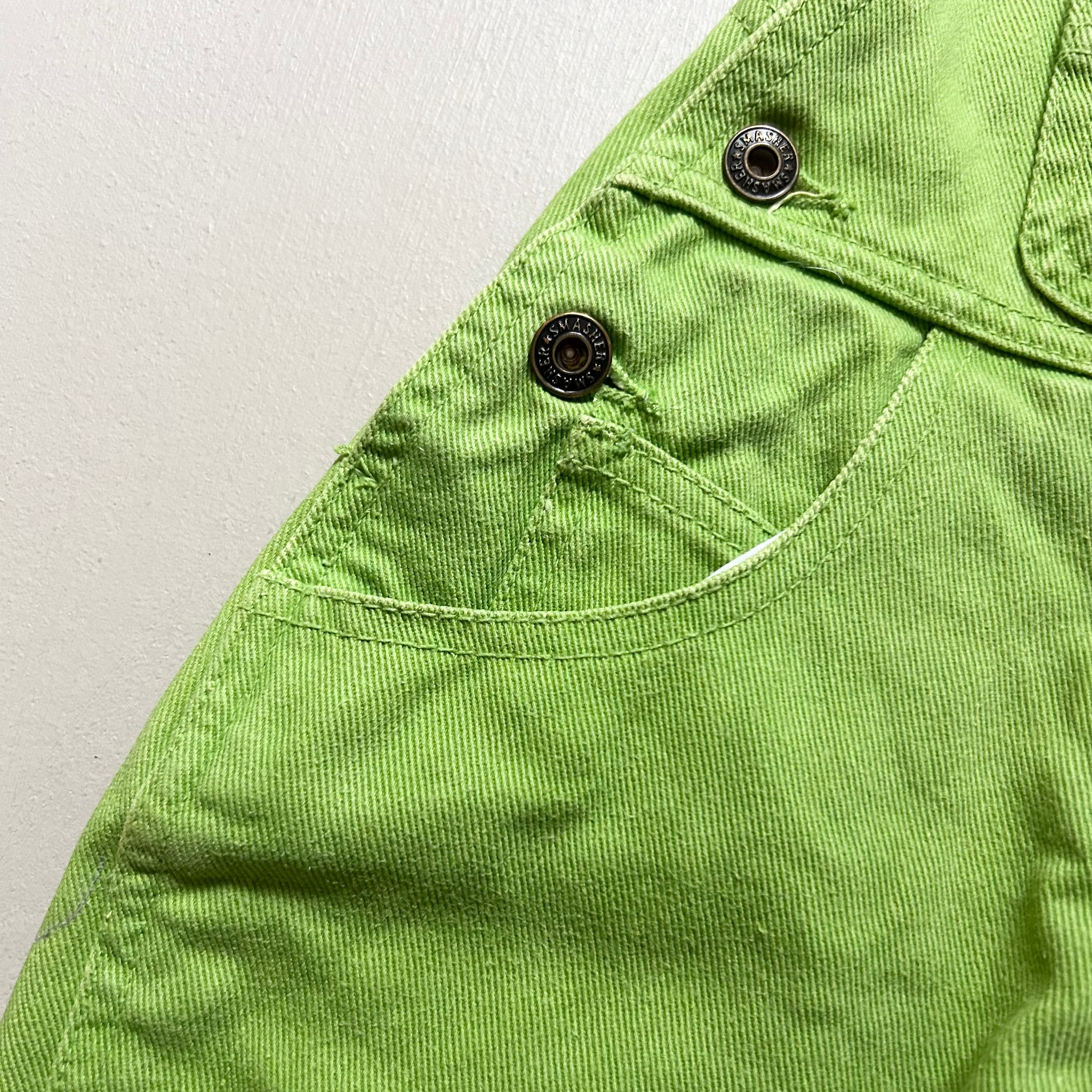 Grønne overalls i cool fit 80