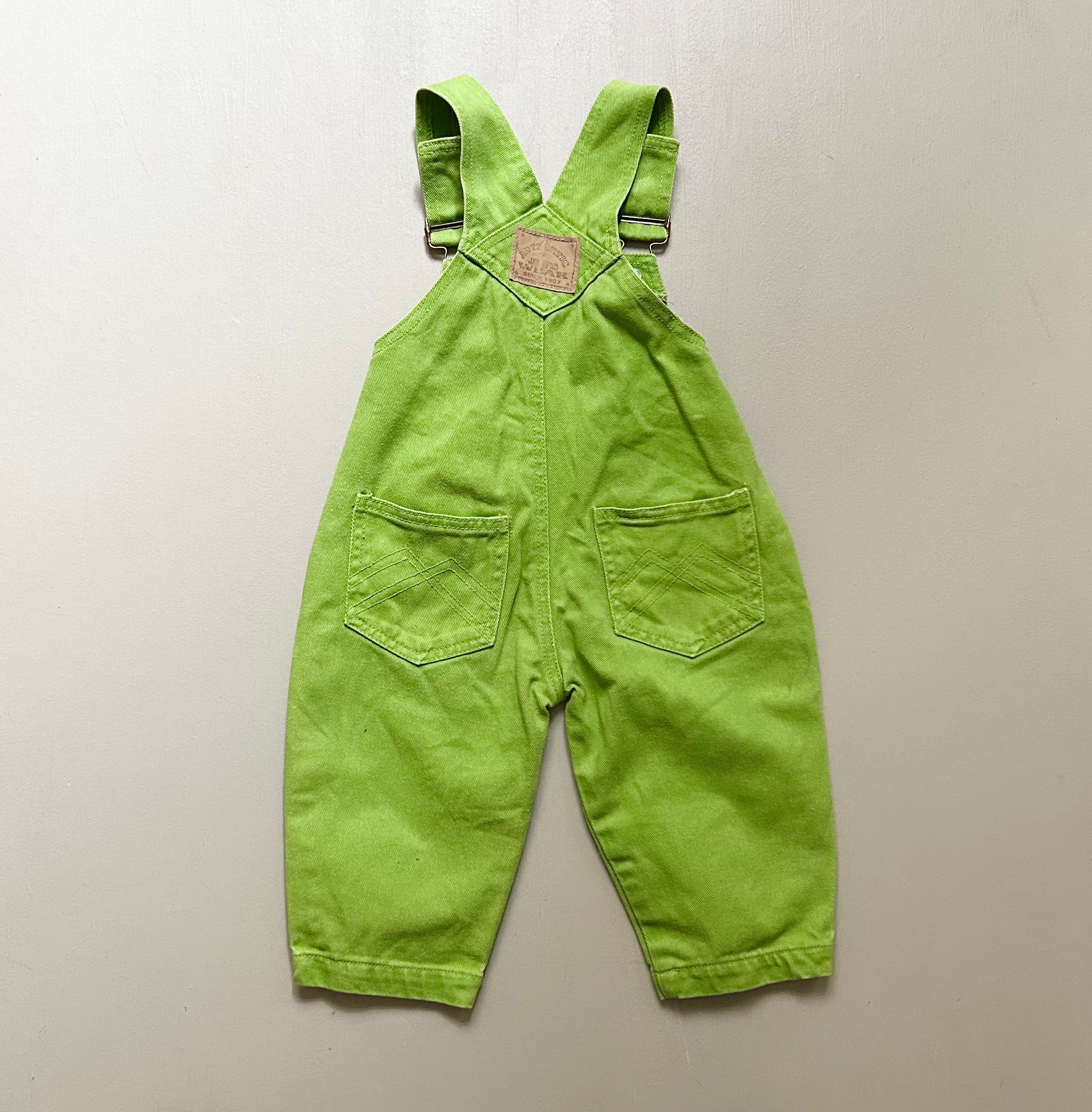 Grønne overalls i cool fit 80
