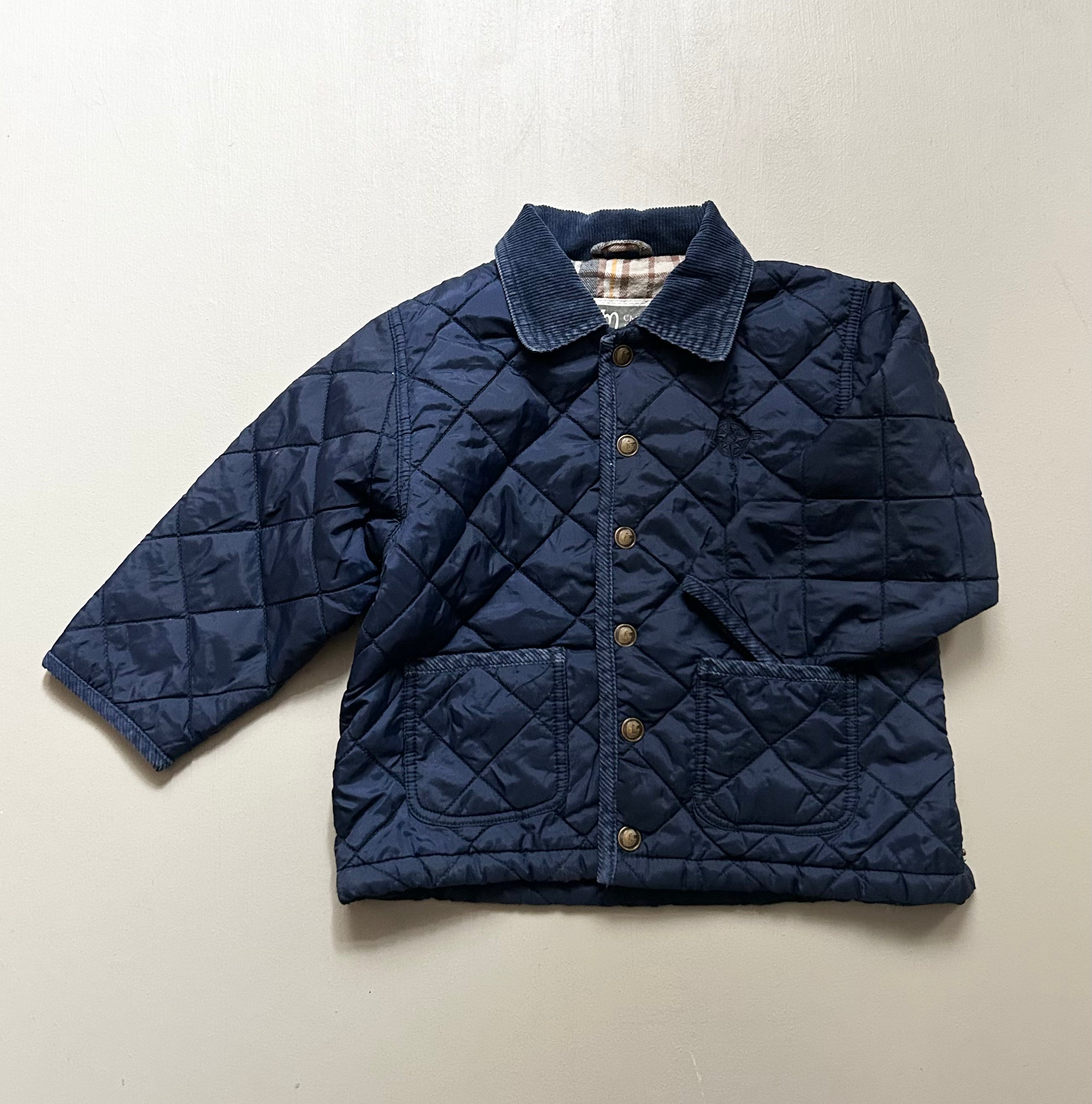 Vintage H&M termojakke med foer 98