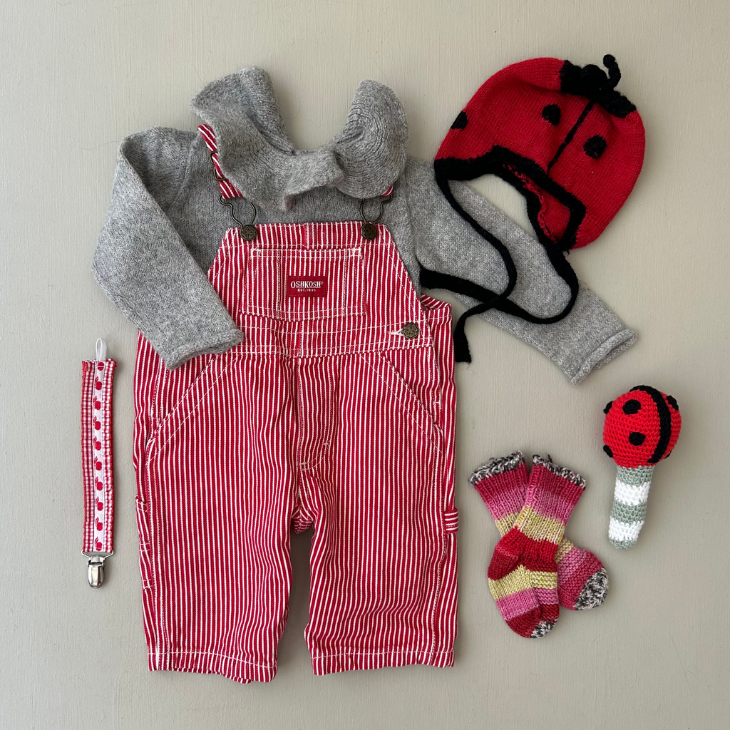 Oshkosh overalls rød 62