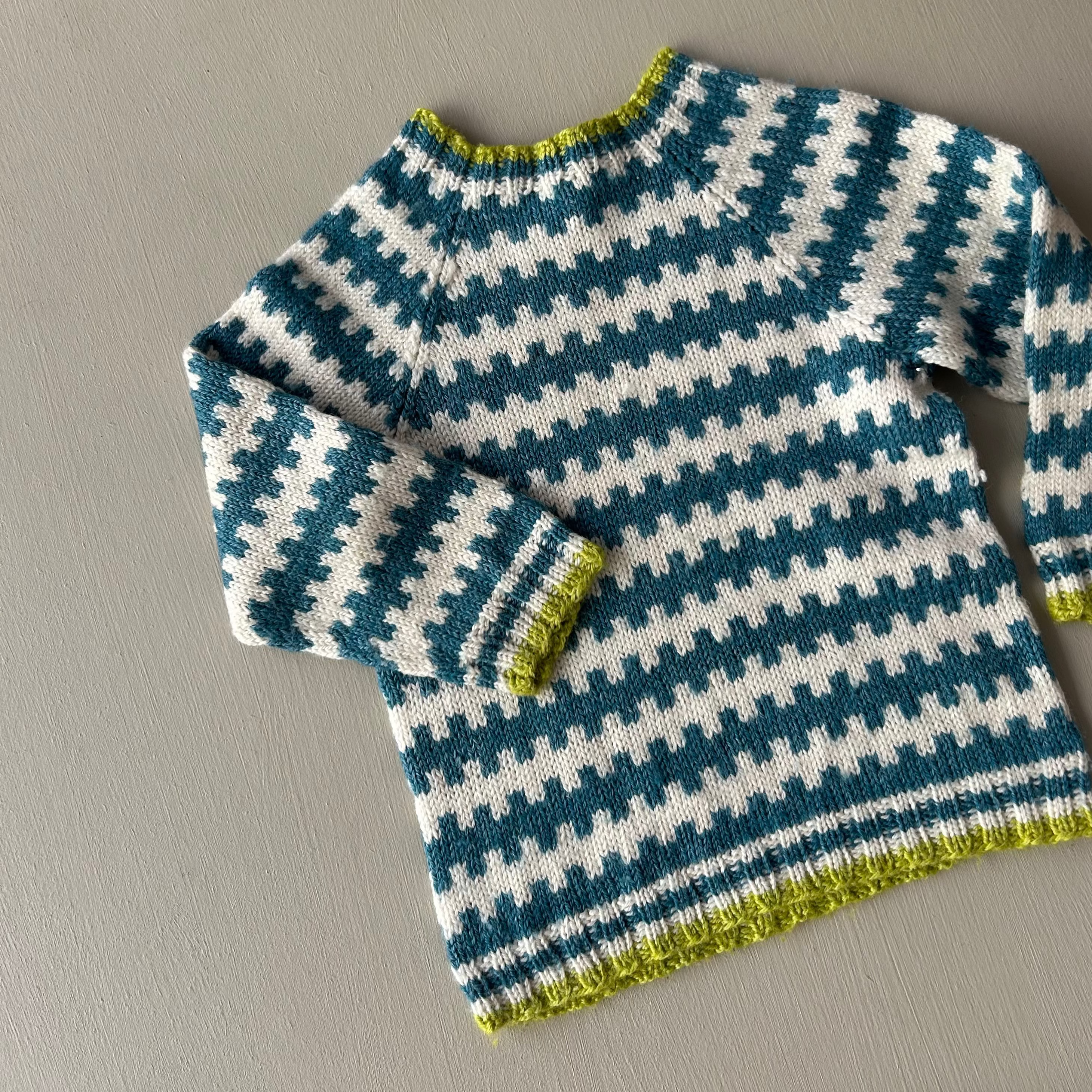 Vamset uldstrik 92/98
