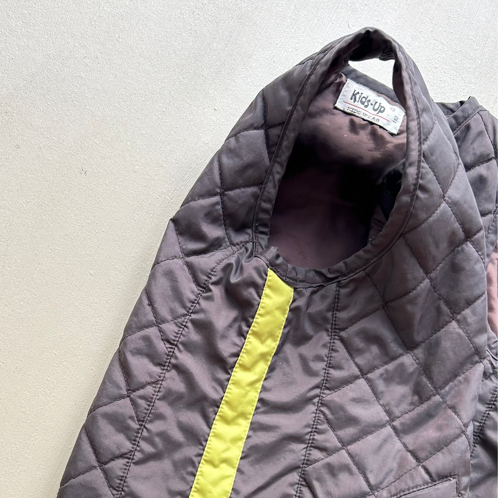 Vintage vatteret vest 104/110