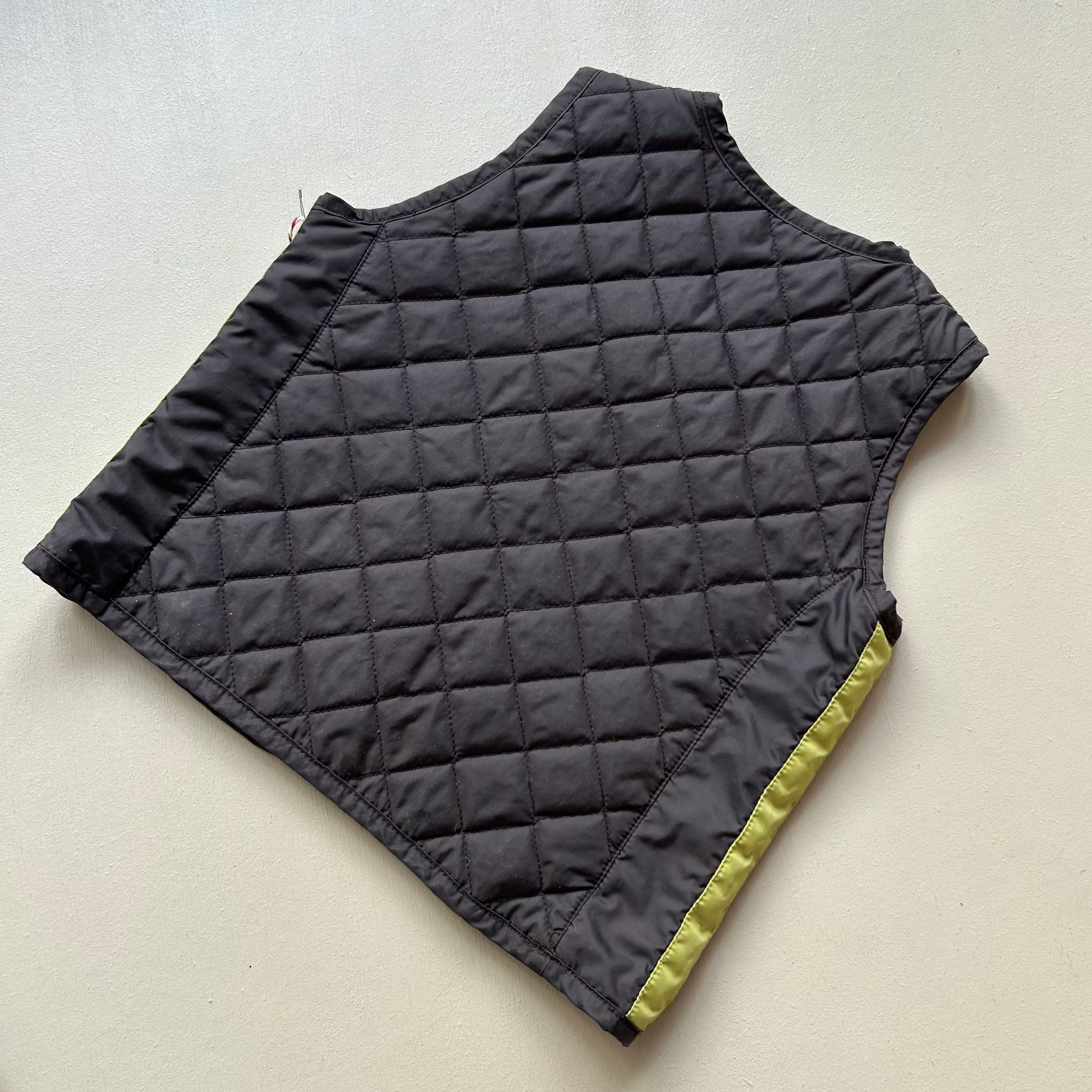 Vintage vatteret vest 104/110