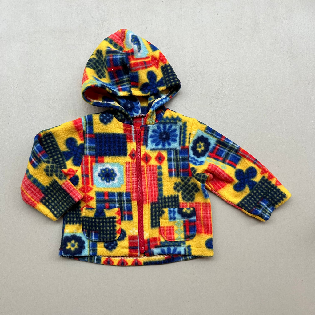 Vintage fleecetrøje 86/92