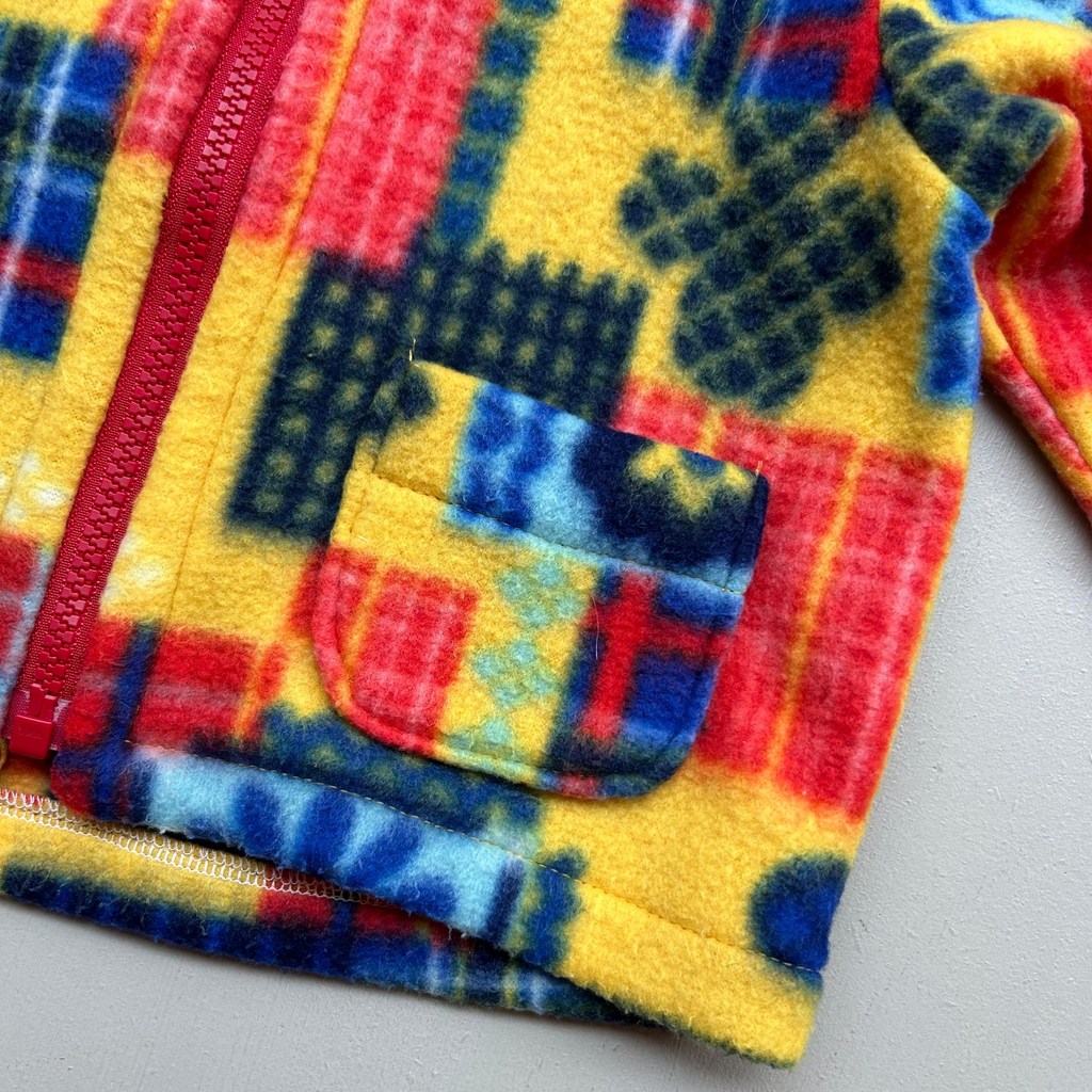 Vintage fleecetrøje 86/92