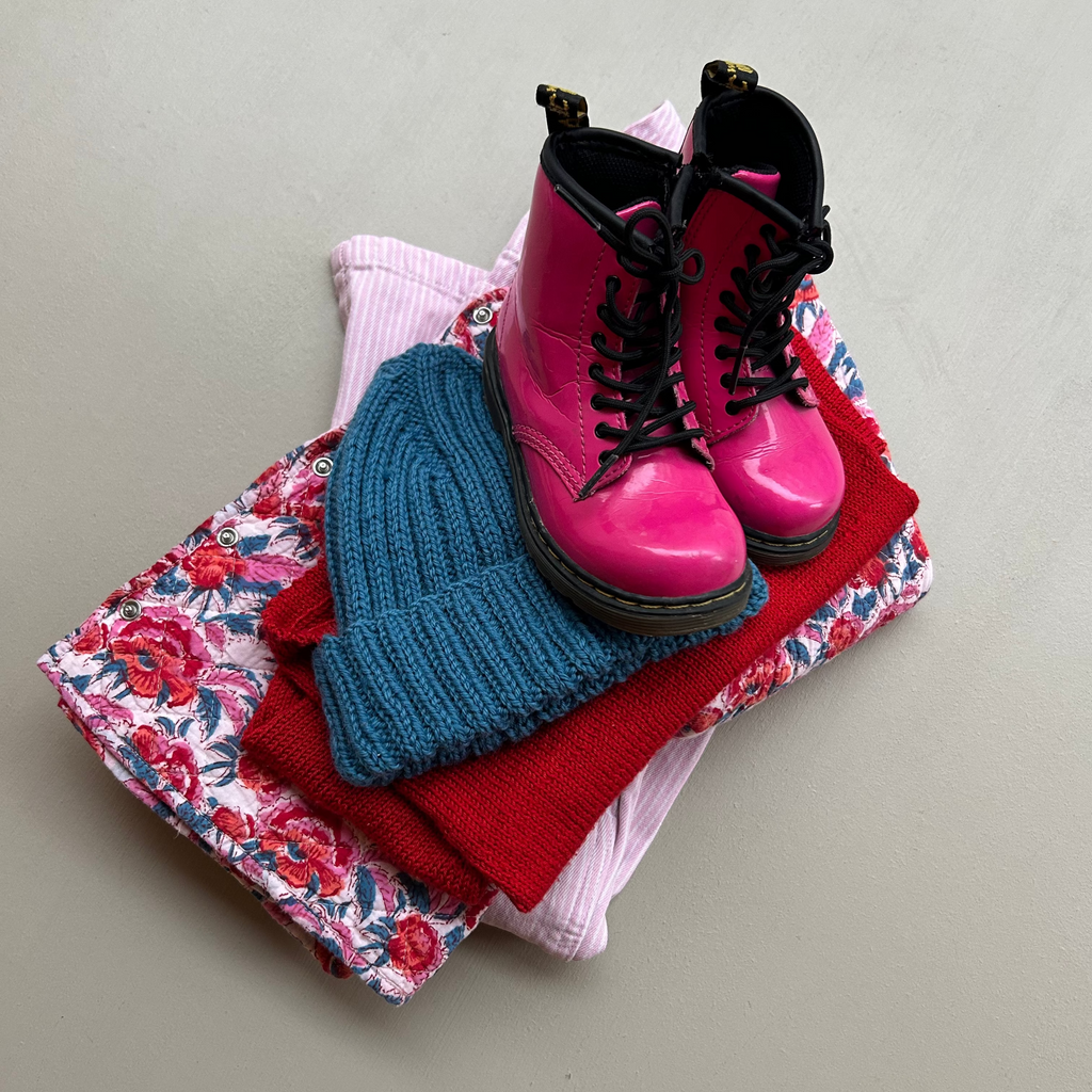 Dr Martens i pink lak 26