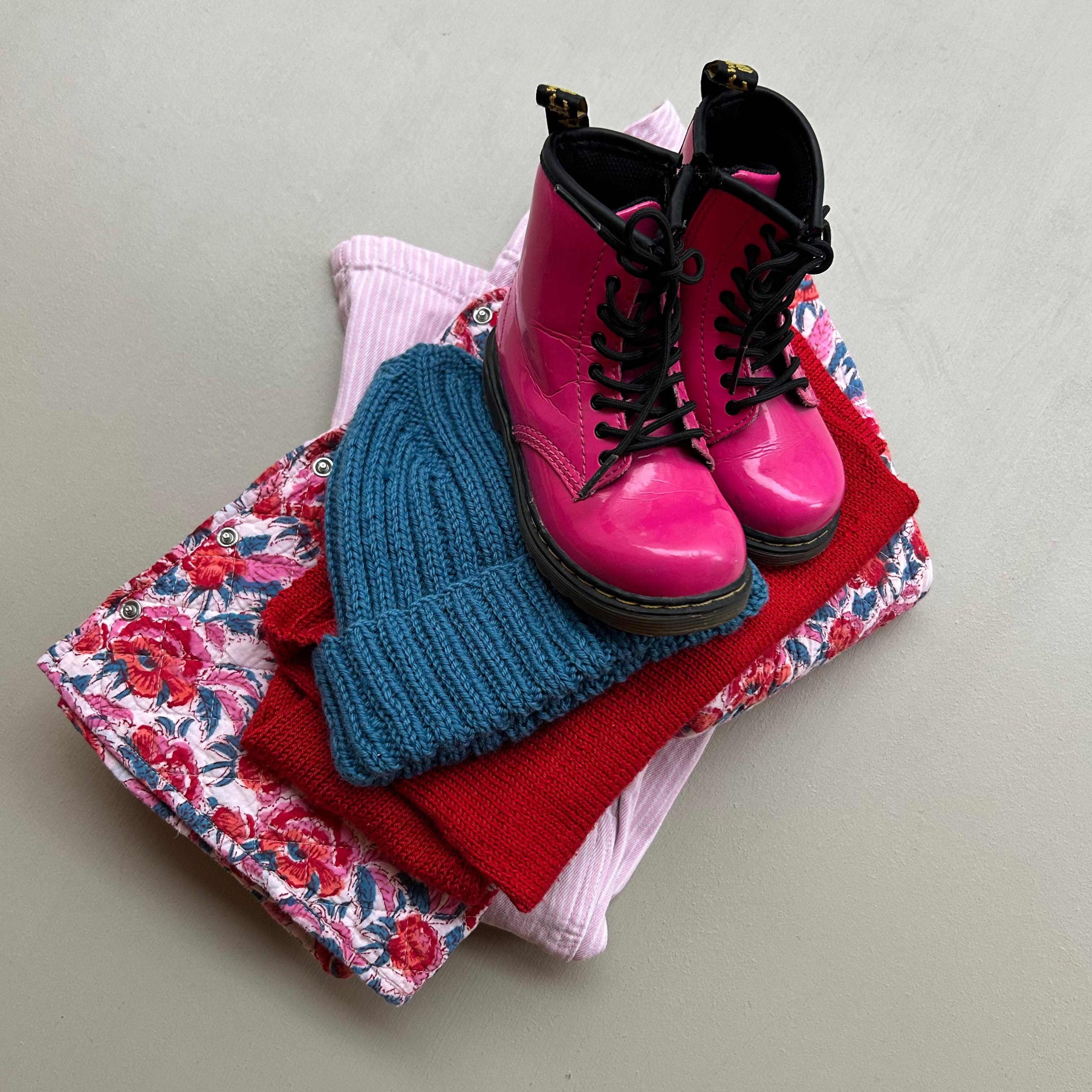 Dr Martens i pink lak 26