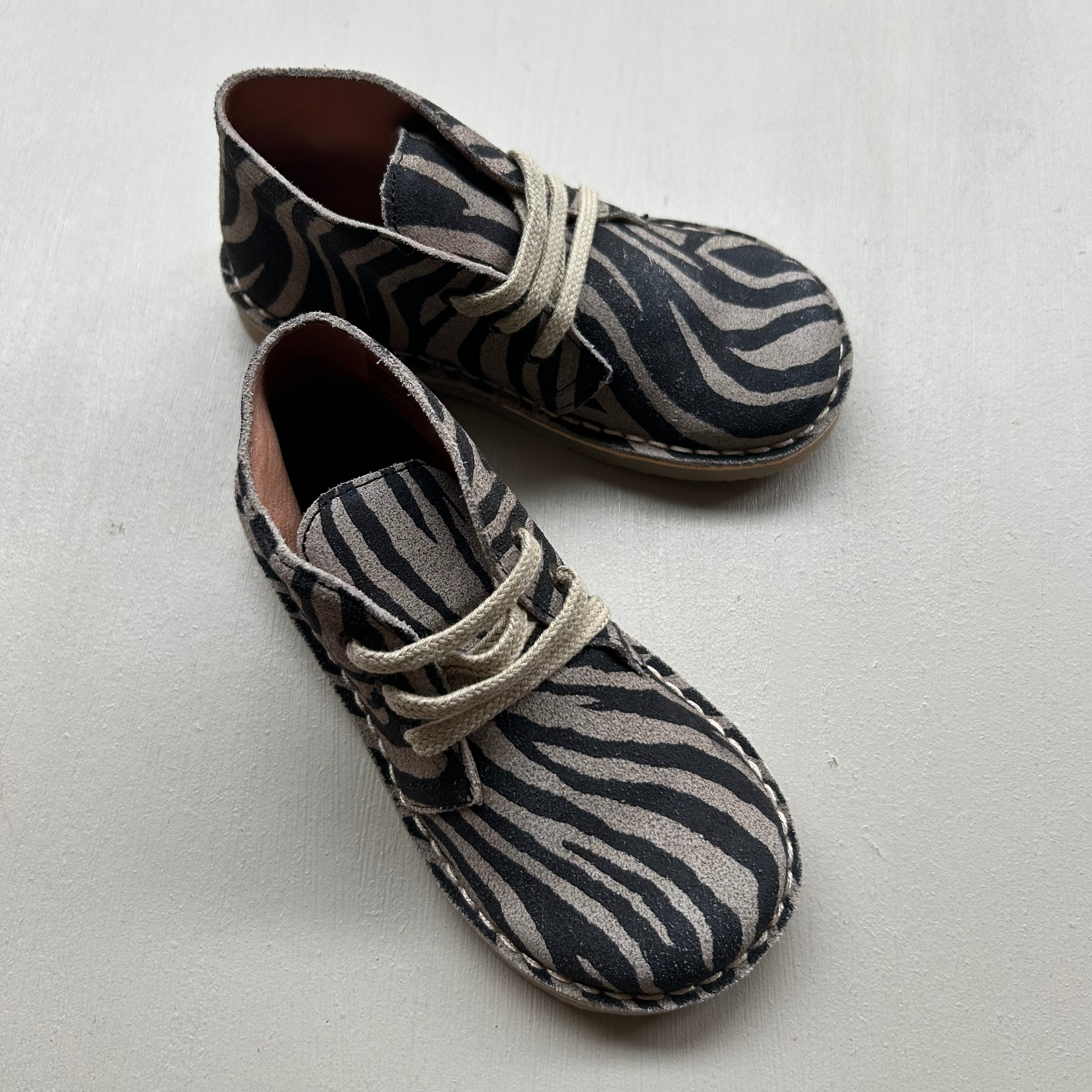 Zebra Dessert Boots 29