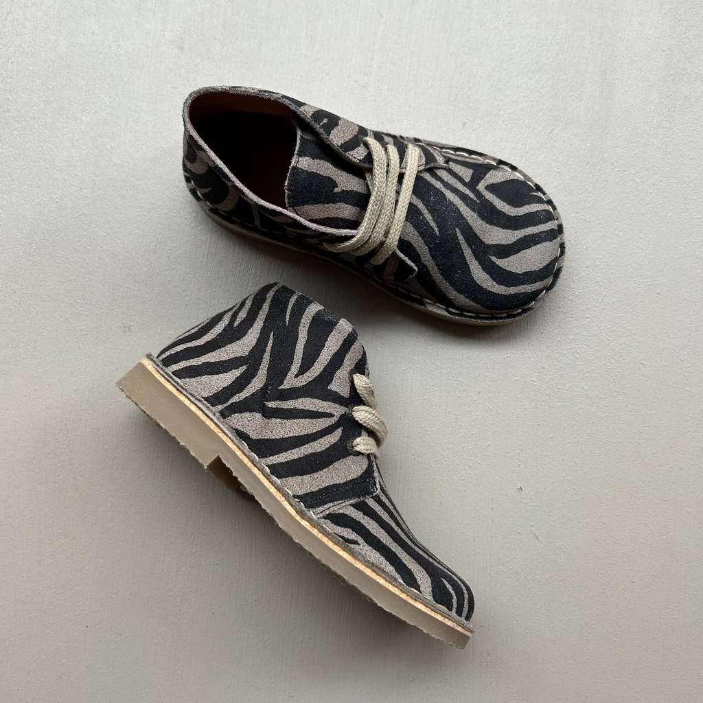 Zebra Dessert Boots 29