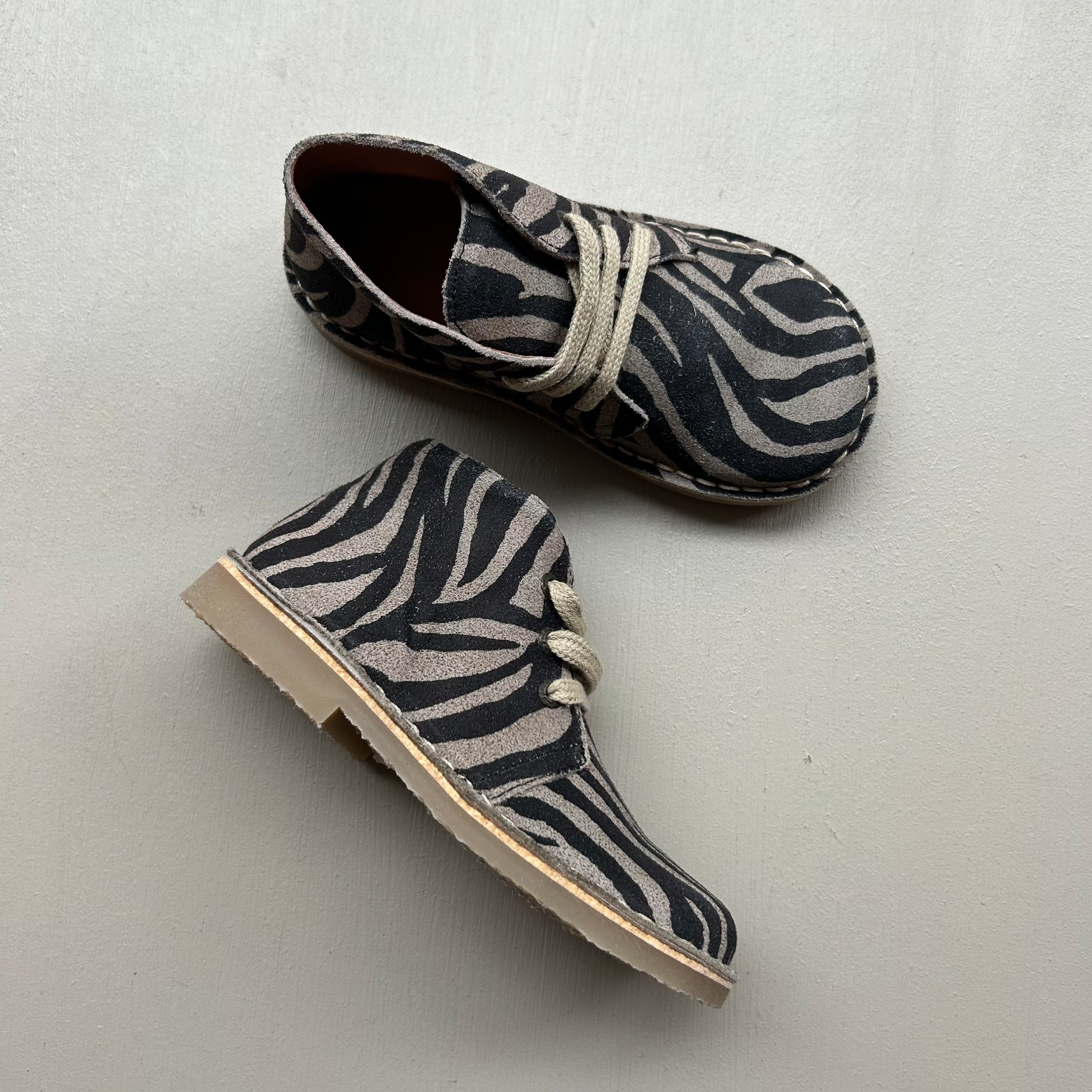 Zebra Dessert Boots 29