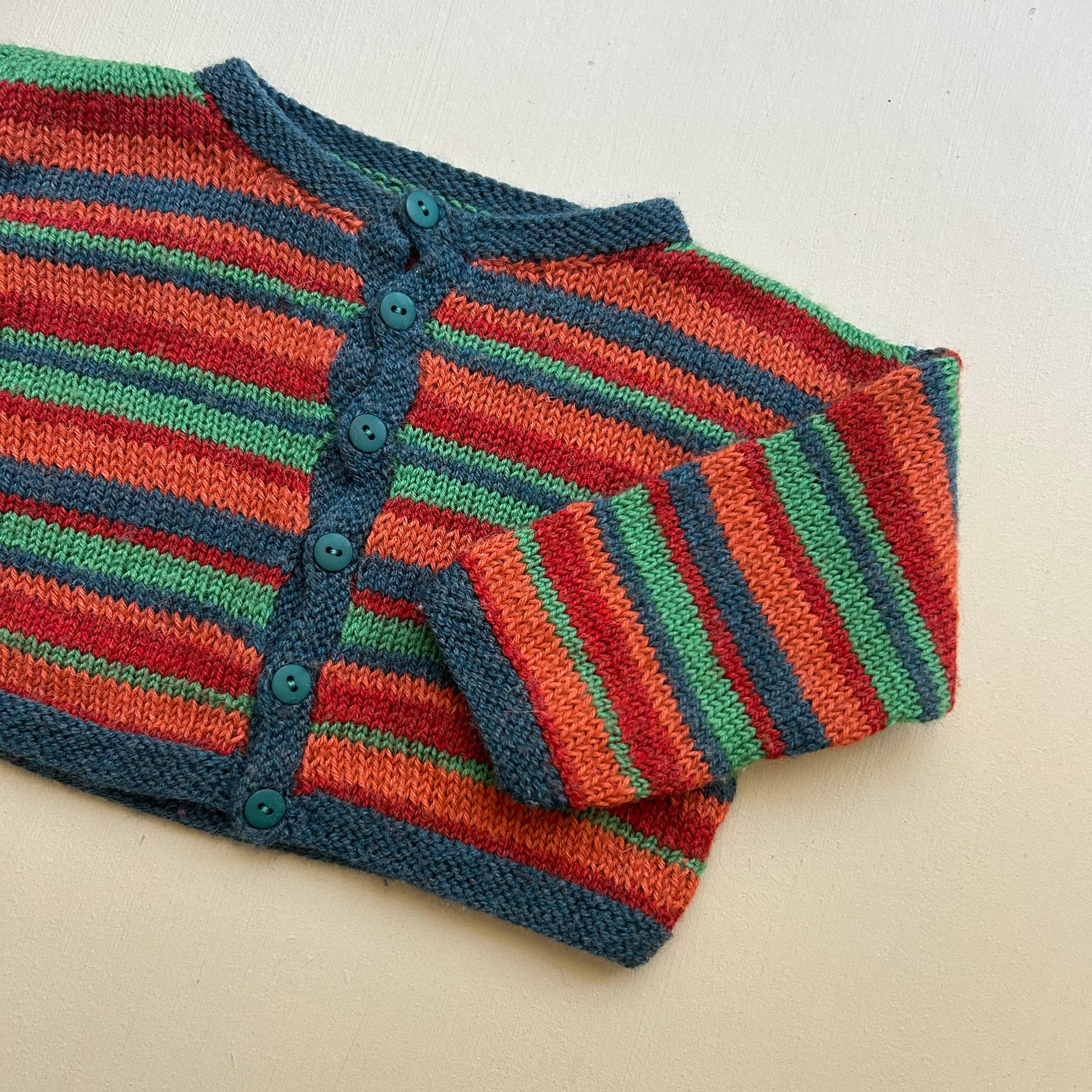 Cardigan i uld 68