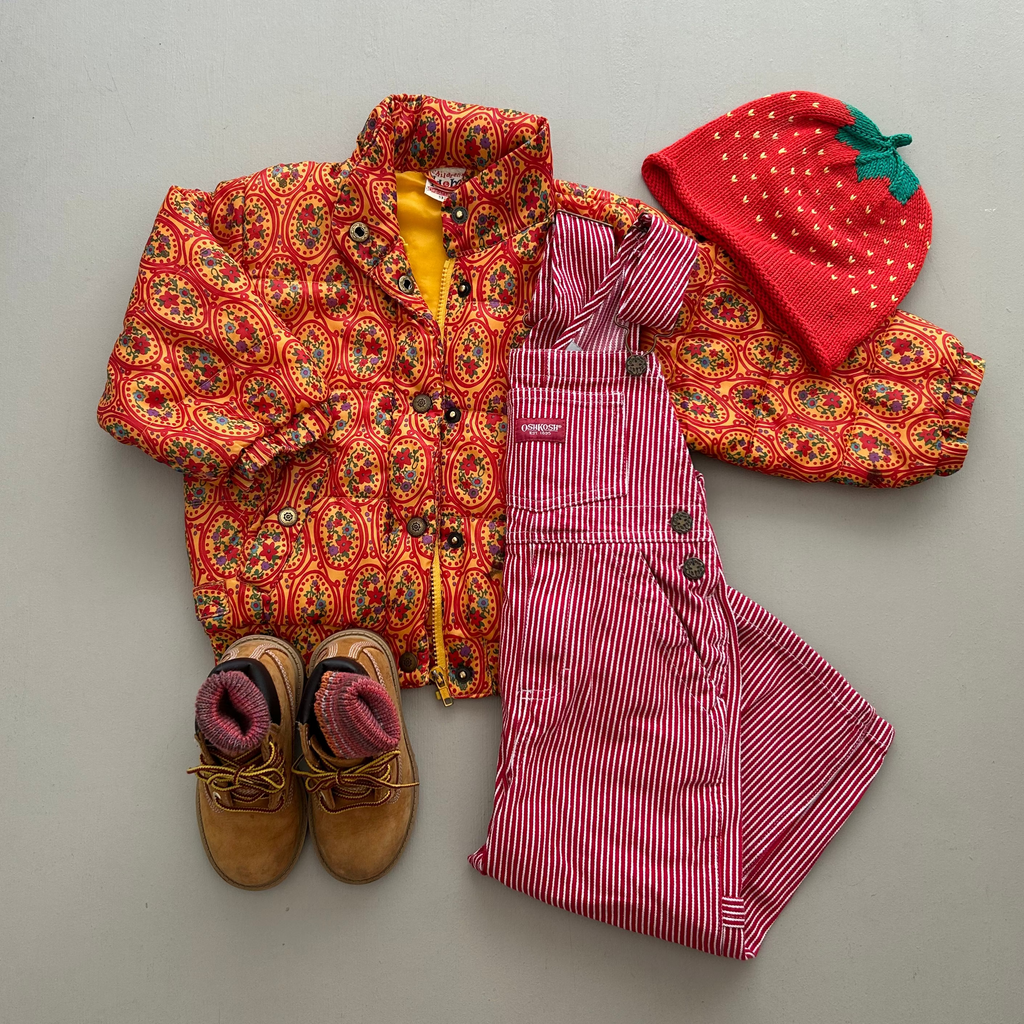 Oshkosh overalls i rød 3år/98