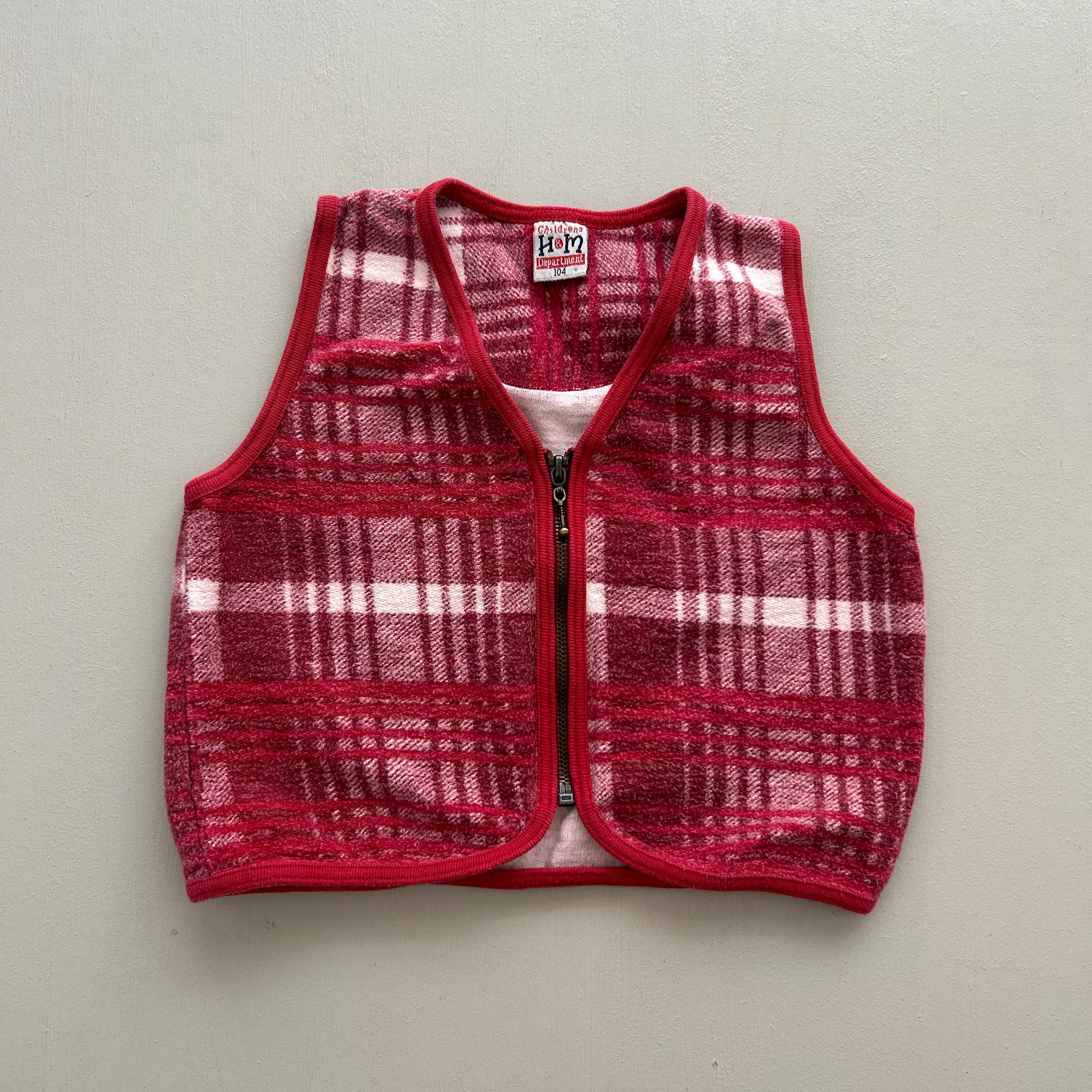 Vintage H&M vest i tern 104