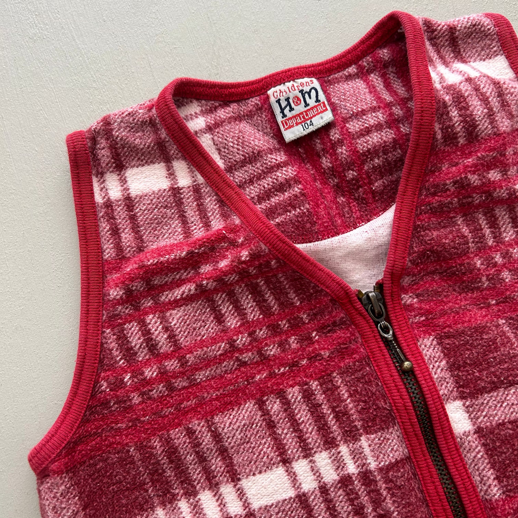 Vintage H&M vest i tern 104
