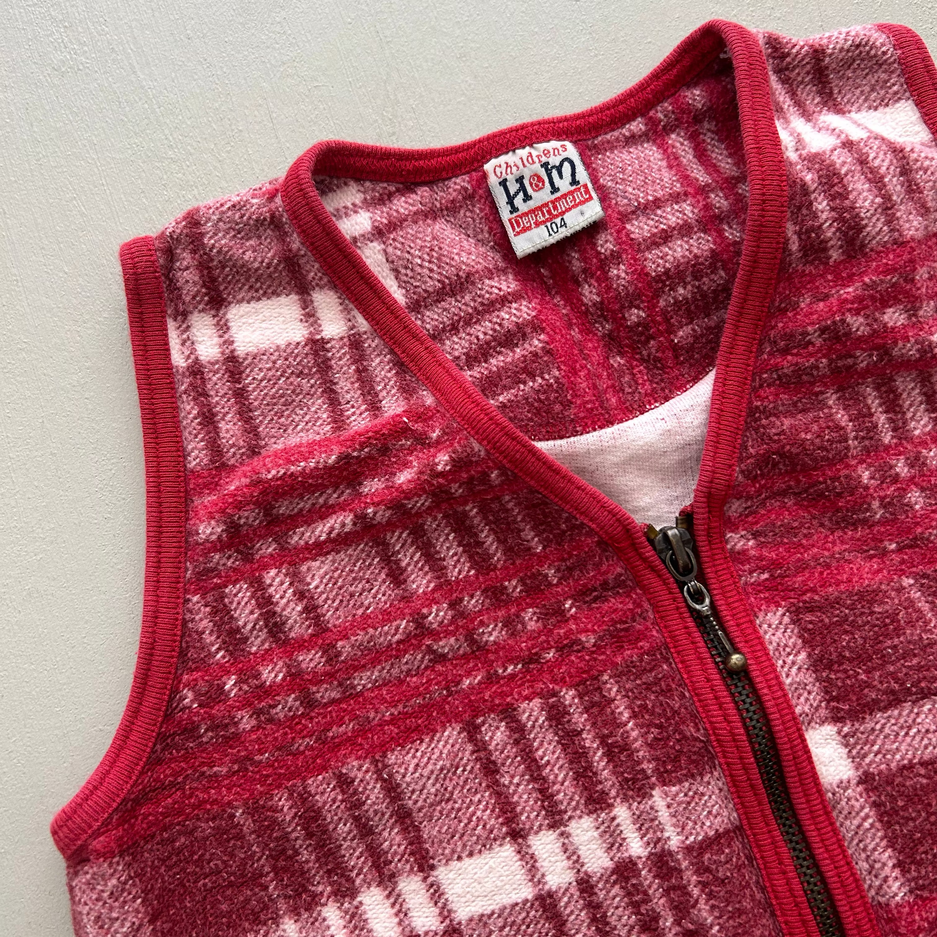 Vintage H&M vest i tern 104
