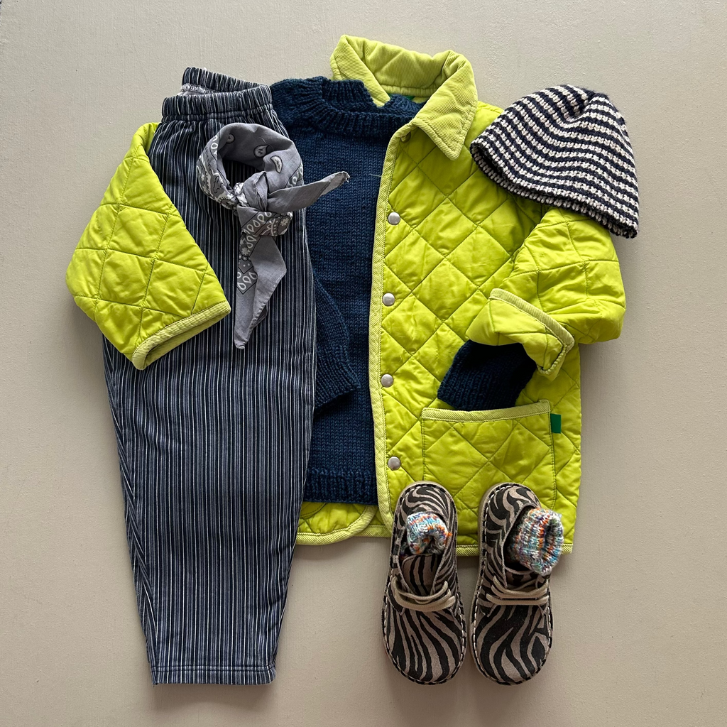 Vintage Benetton termojakke 122/128