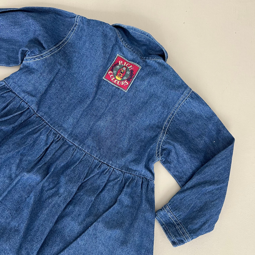 Vintage H&M denimkjole 92