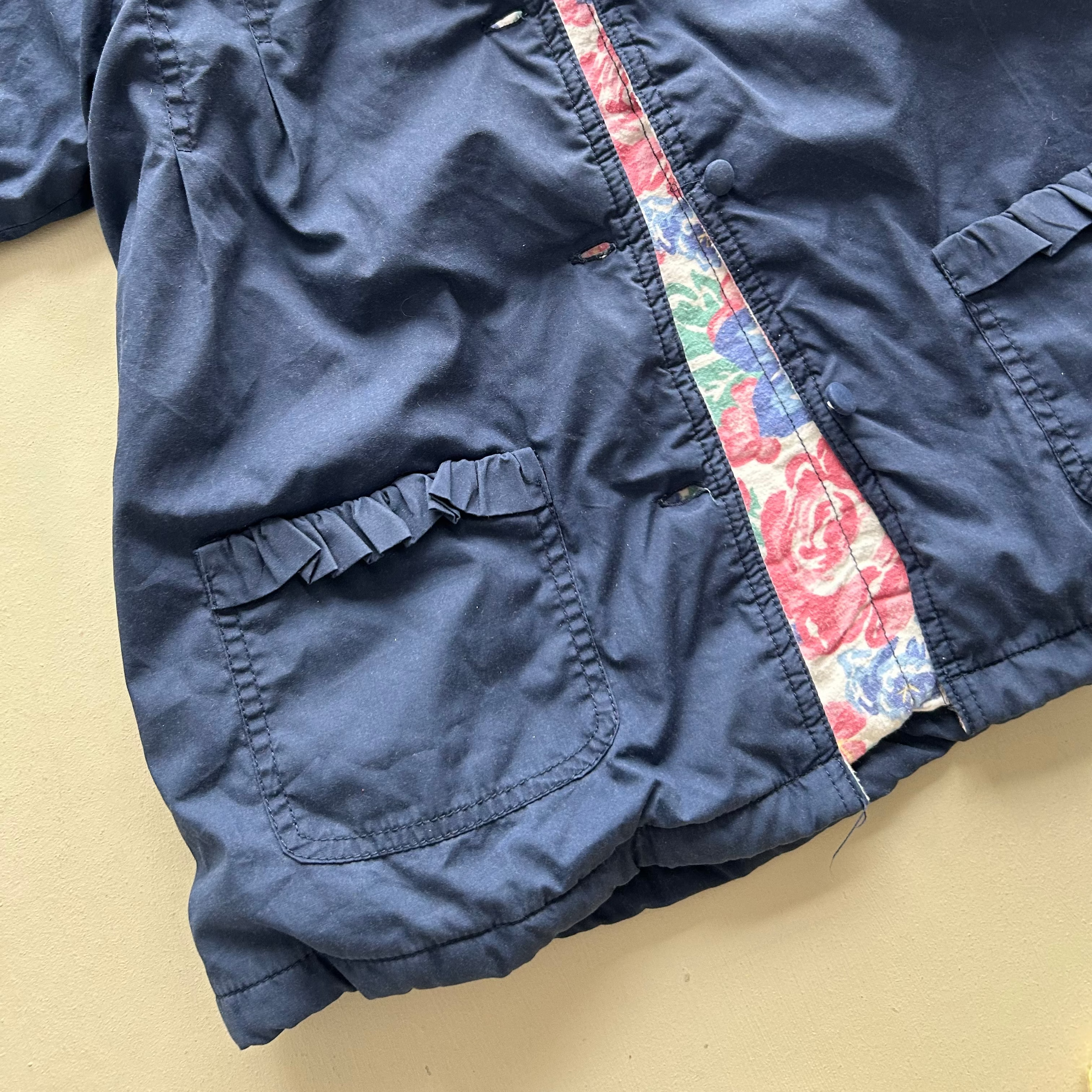 Vintage frakke med fint foer 98
