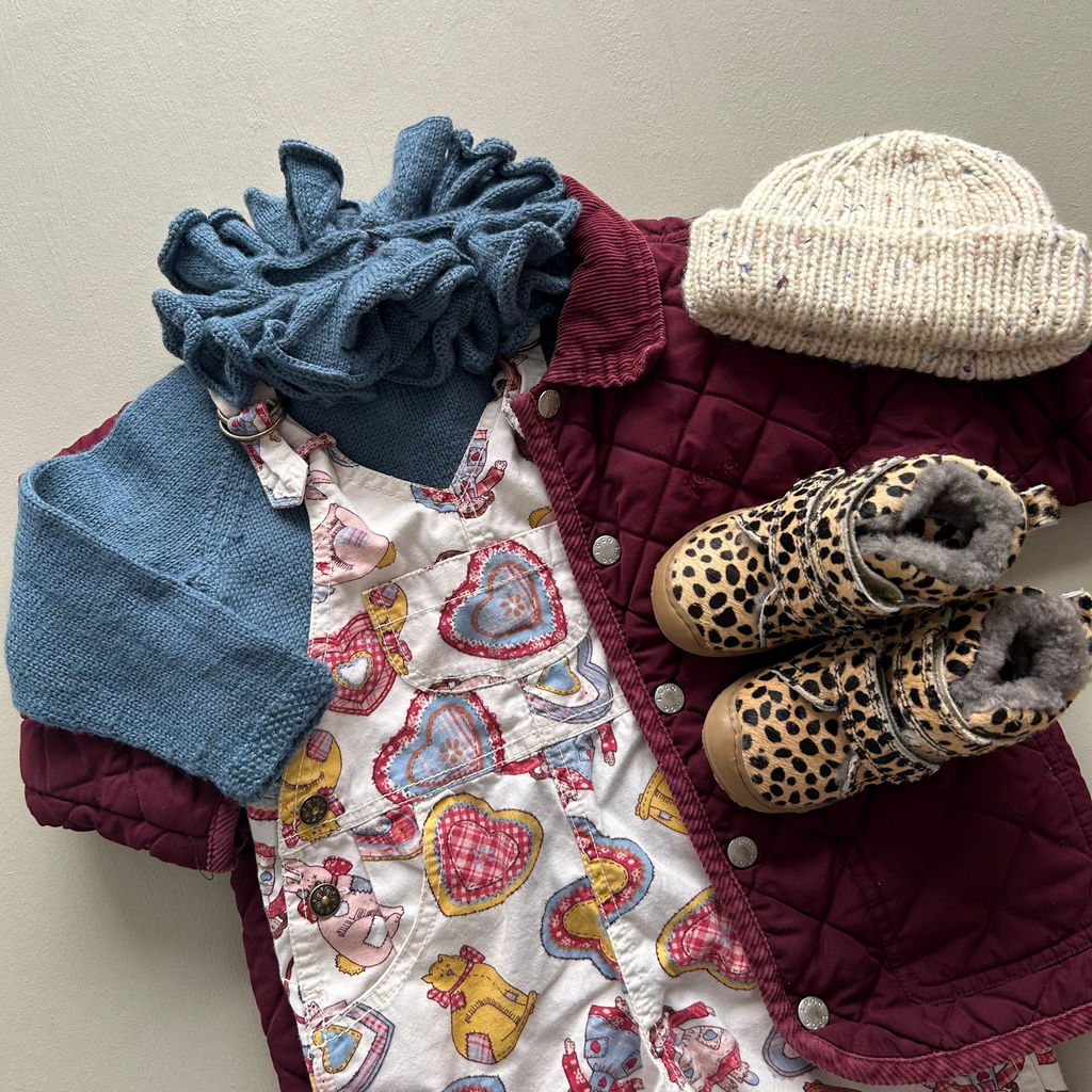 Vintage H&M overalls i cute print 86