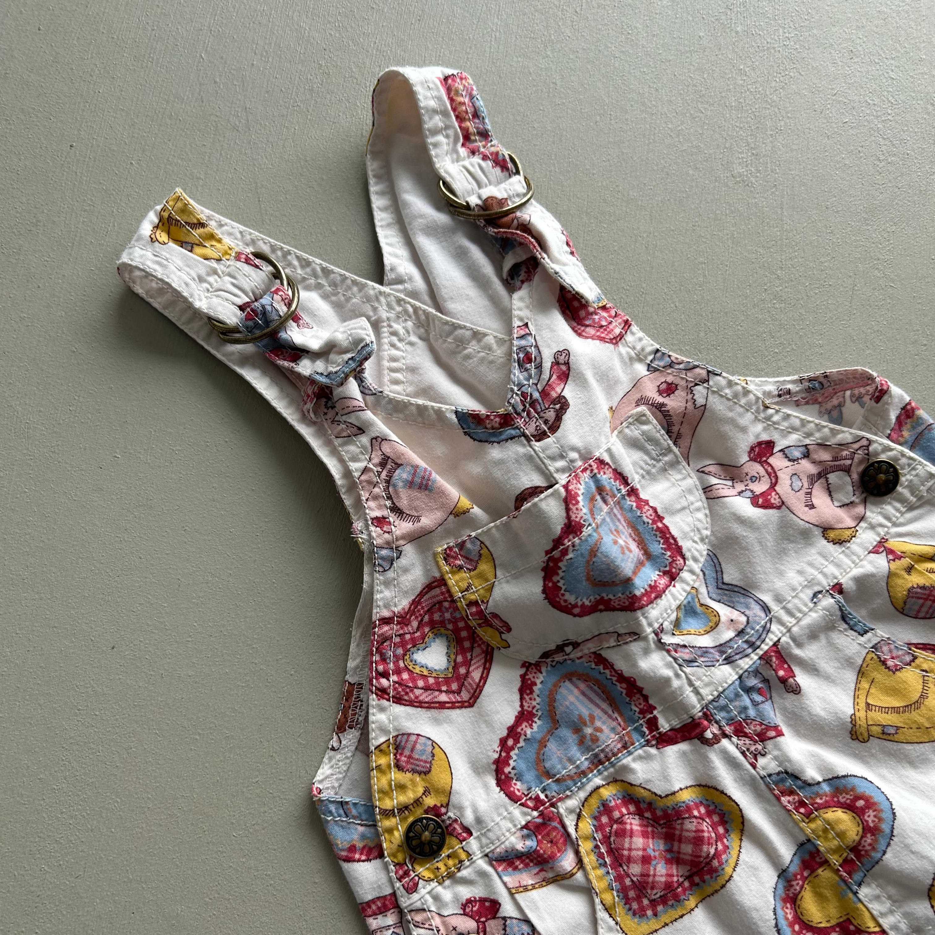 Vintage H&M overalls i cute print 86