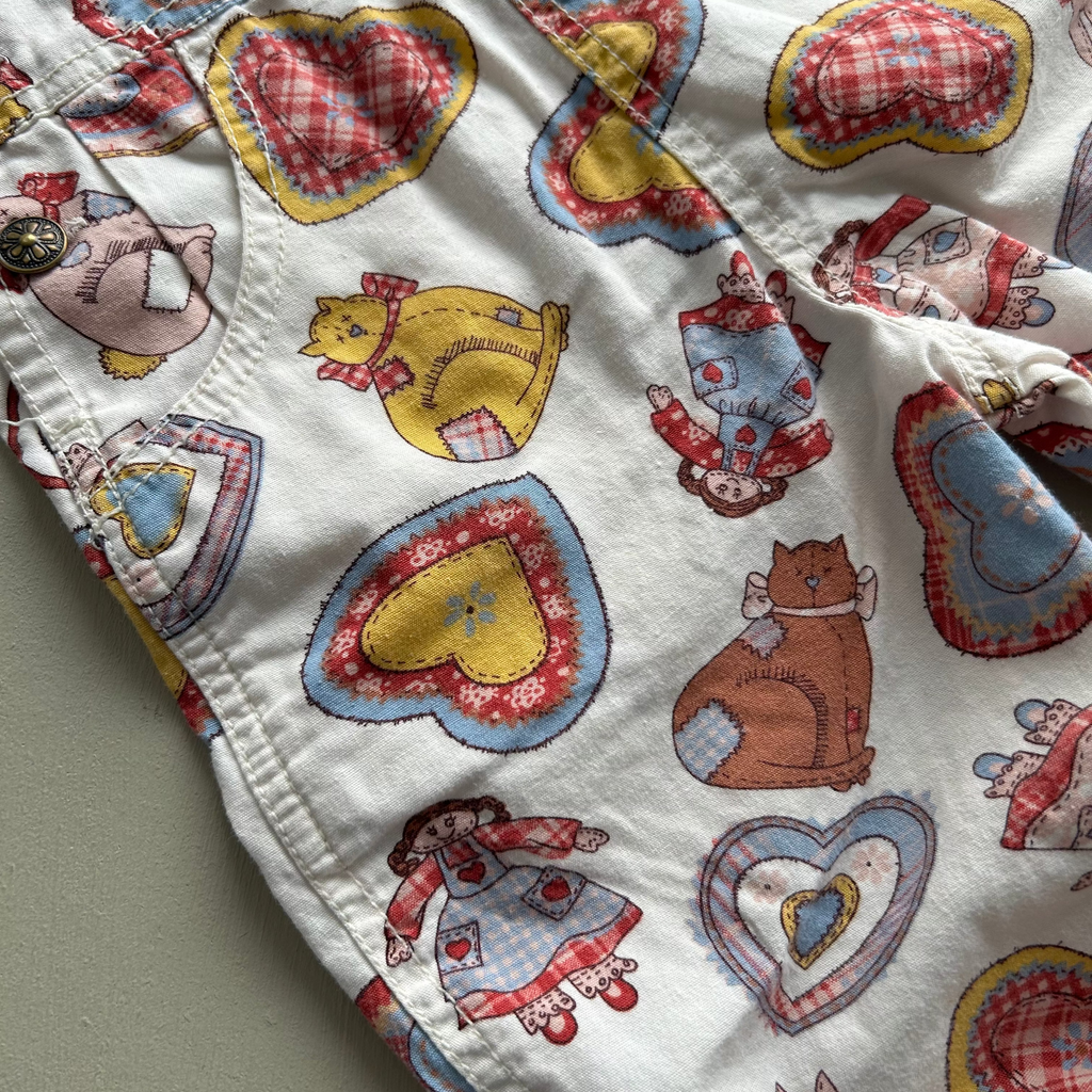 Vintage H&M overalls i cute print 86