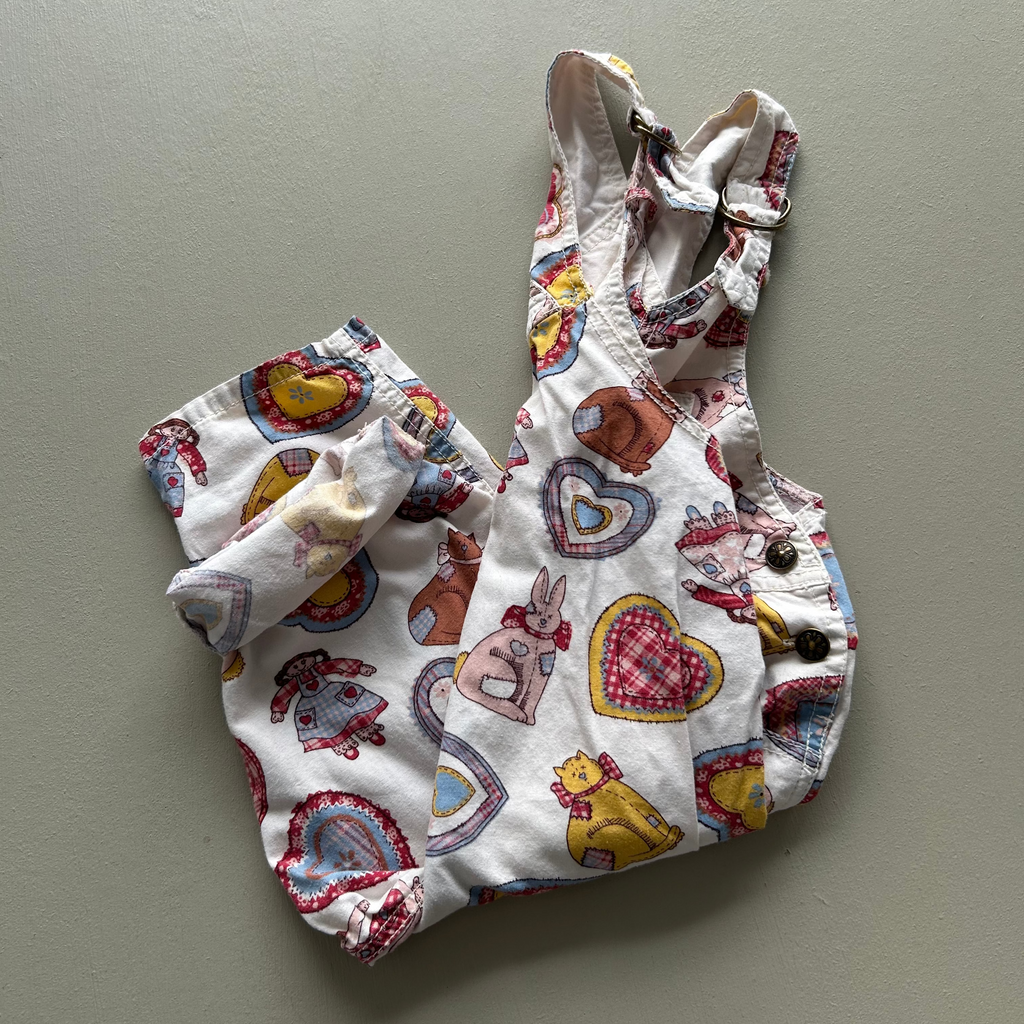 Vintage H&M overalls i cute print 86