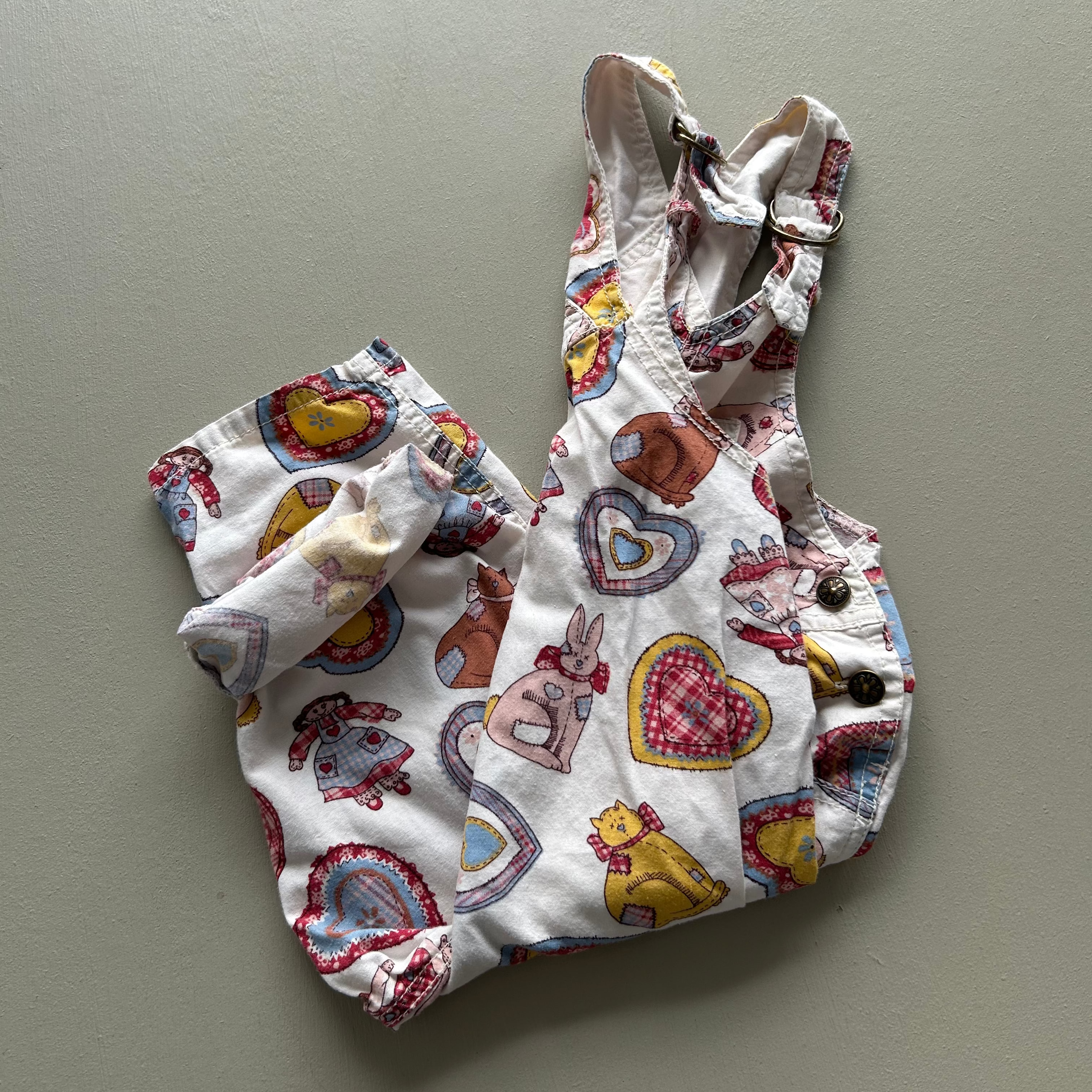 Vintage H&M overalls i cute print 86