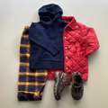 Hoodie i uld 92/98