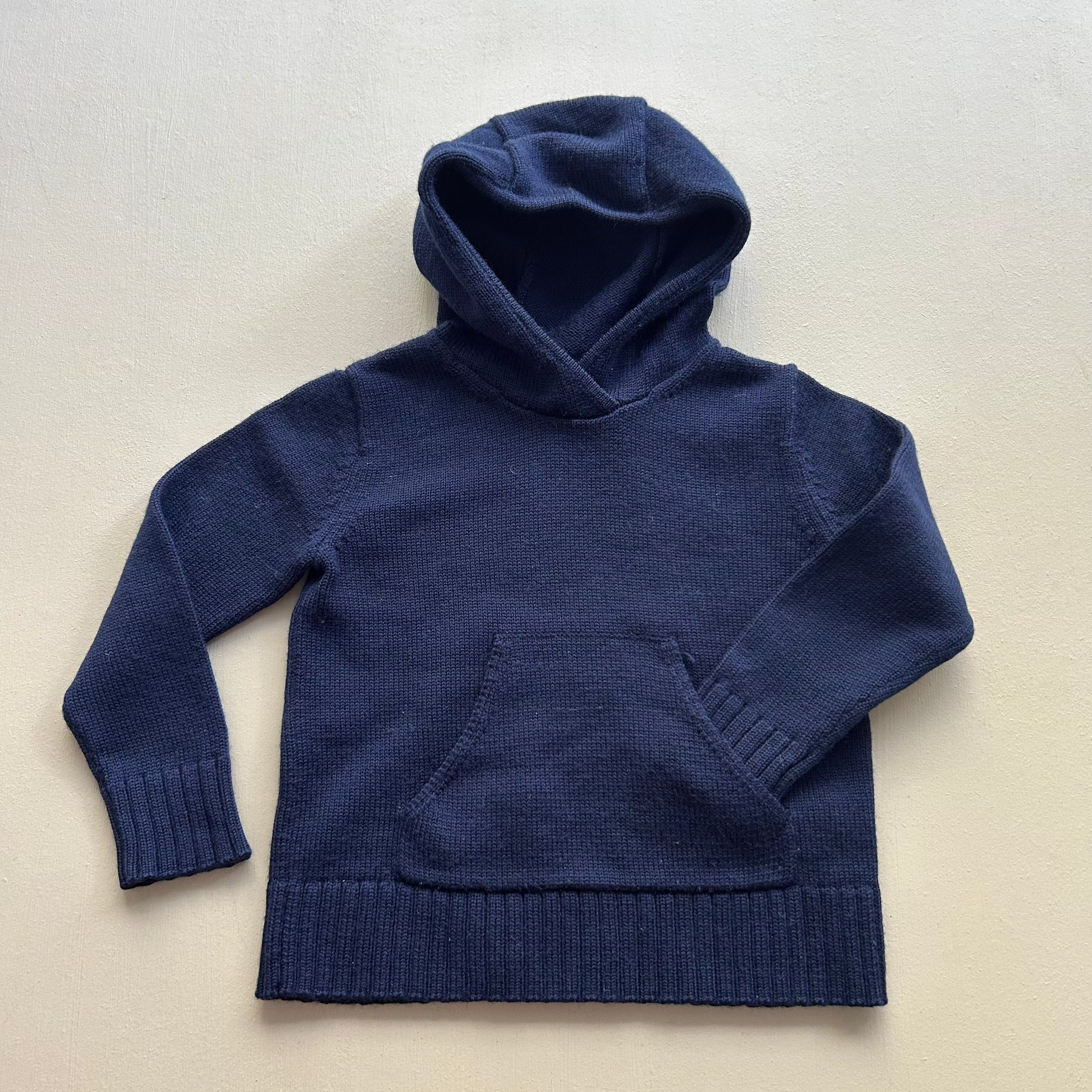 Hoodie i uld 92/98