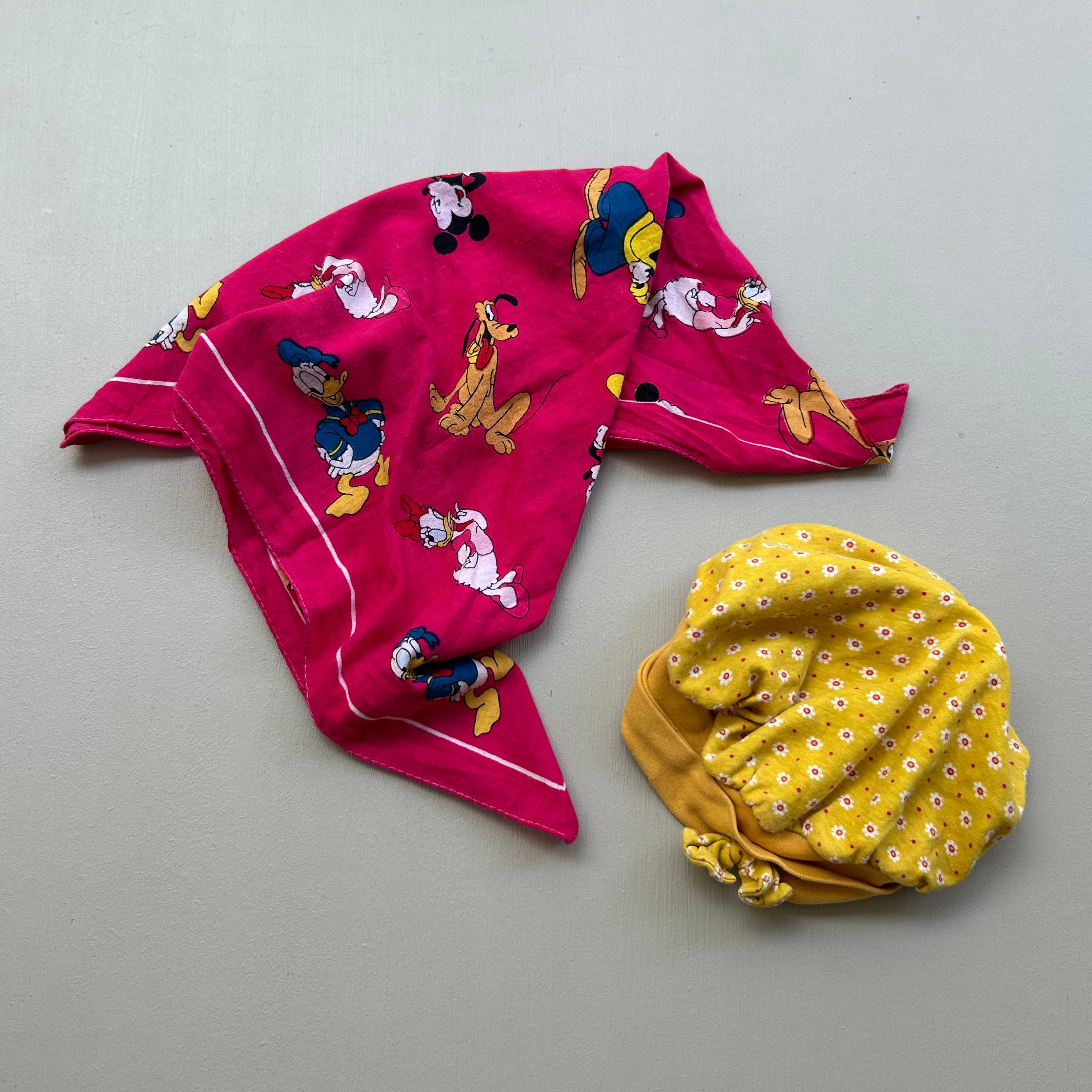 Vintage baret i bomuld 1-3år